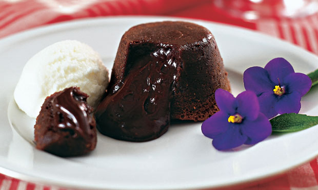 Bolinho cremoso de chocolate Bolinho cremoso de chocolate