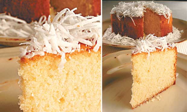 Bolo de coco Bolo de coco