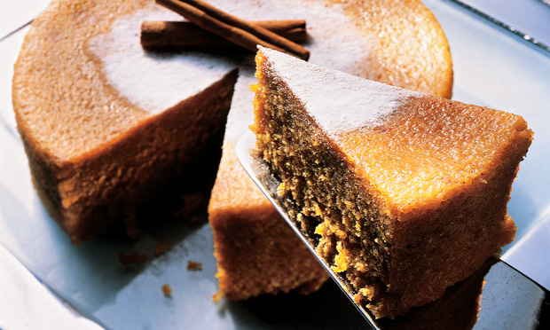 Bolo de cenoura com canela Bolo de cenoura com canela