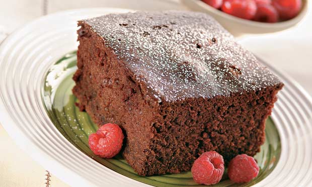 Bolo de chocolate sem gordura