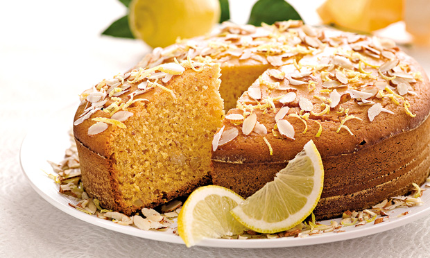 Bolo de fubá com limão Bolo de fubá com limão