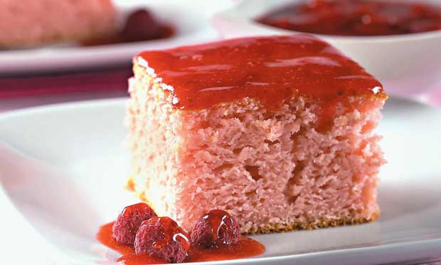 Bolo de framboesa sem glúten Bolo de framboesa sem glúten