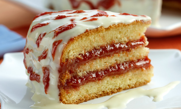 Bolo de goiabada cremosa Bolo de goiabada cremosa