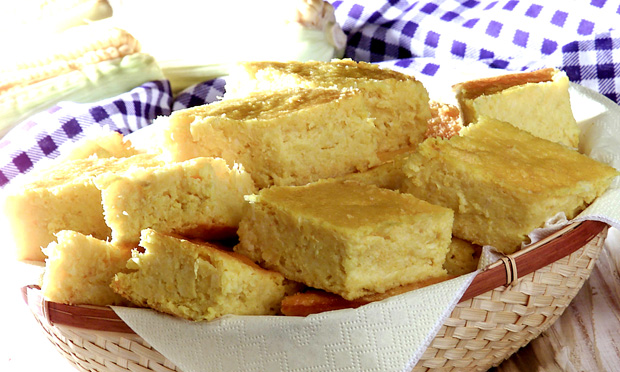 Bolo de milho light Bolo de milho light