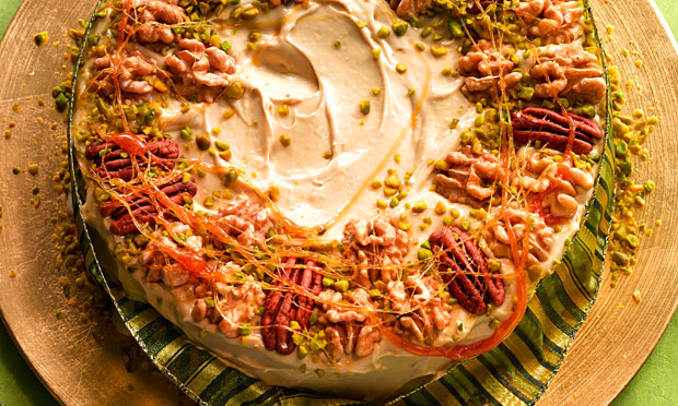 Bolo de nozes e pistache Bolo de nozes e pistache