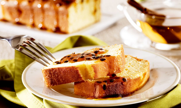 Bolo prático de maracujá Bolo prático de maracujá
