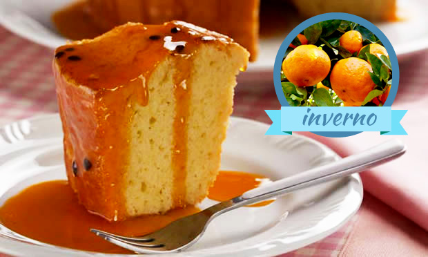 Bolo de tangerina Bolo de tangerina