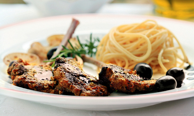 Cordeiro com vinagre balsâmico Cordeiro com vinagre balsâmico