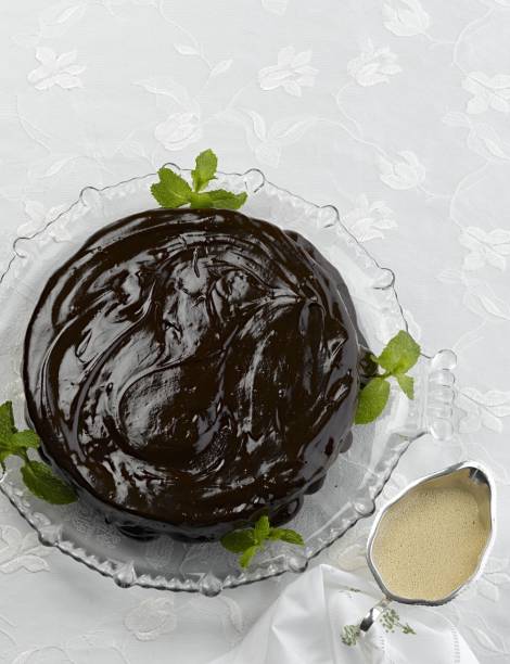 Bolo de achocolatado com creme de marula