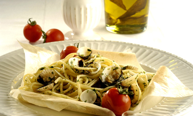 Espaguete ao Vôngole Espaguete ao Vôngole