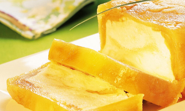 Gelado de Coco e Abacaxi
