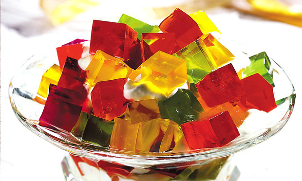 Gelatina arco-íris Gelatina arco-íris