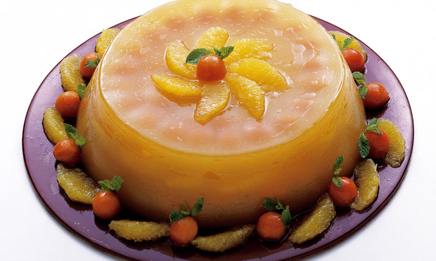 Gelatina de laranja Gelatina de laranja