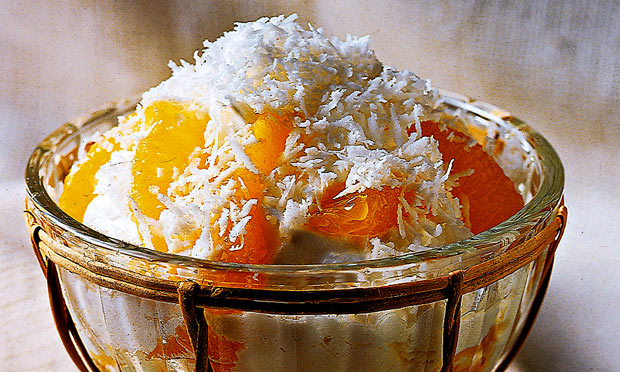 Laranja com suspiro Laranja com suspiro