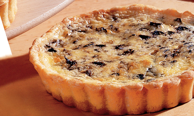 Miniquiche de cogumelos Miniquiche de cogumelos