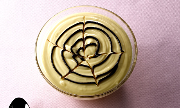 Musse de maracujá com gengibre Musse de maracujá com gengibre