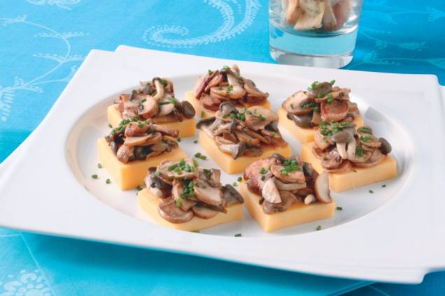 Polenta com cogumelo: prepare essa saborosa entrada em poucos minutos Polenta com cogumelo: prepare essa saborosa entrada em poucos minutos
