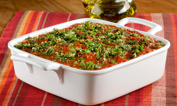 Polenta com couve e sardinha Polenta com couve e sardinha