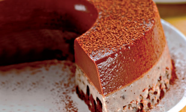 Pudim chocolícia Pudim chocolícia