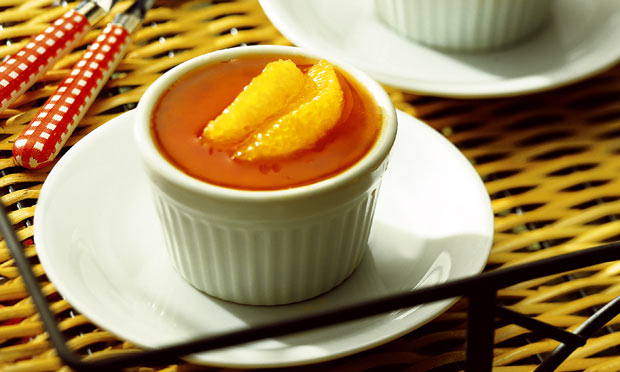 Pudim de laranja Pudim de laranja