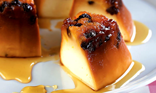 Pudim de pão com café e chocolate Pudim de pão com café e chocolate