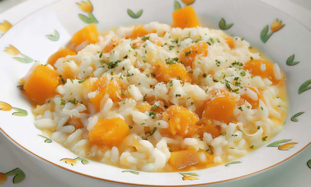 Risoto de abóbora Risoto de abóbora