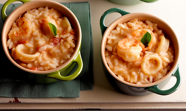 Risoto de frutos do mar Risoto de frutos do mar