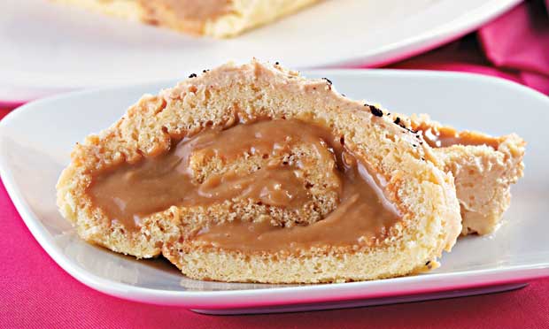 Rocambole de creme de café Rocambole de creme de café