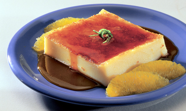 Sobremesa de laranja
