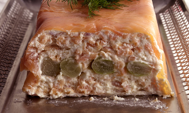 Terrine de salmão e aspargo: delicioso e saudável Terrine de salmão e aspargo: delicioso e saudável