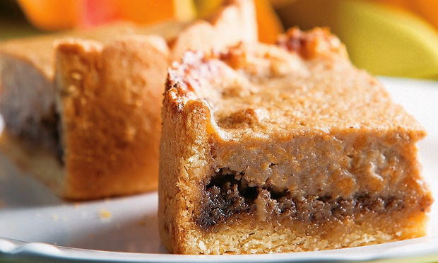Torta de abóbora com avelã