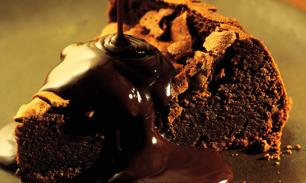 Torta cremosa de chocolate Torta cremosa de chocolate
