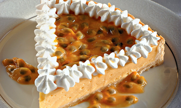 Torta de maracujá Torta de maracujá