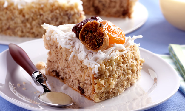 Torta de frutas secas Torta de frutas secas