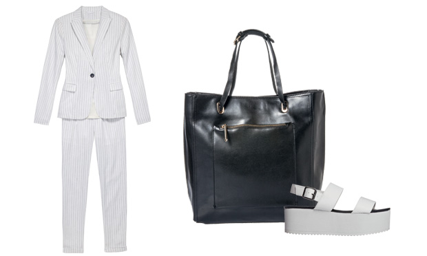 Look com sandália plataforma Look com sandália plataforma