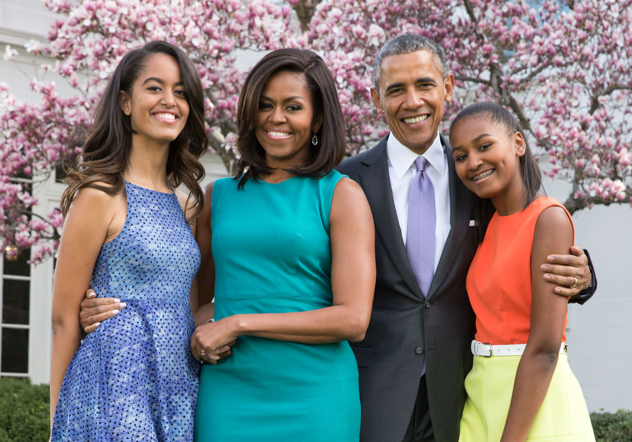 Michelle Obama visita a China acompanhada pelas filhas