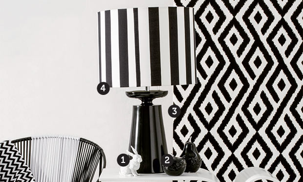 Tendência P&B na decoração Tendência P&B na decoração