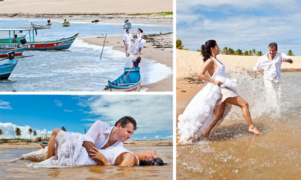 Trash the dress fotos