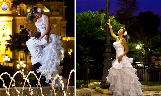 Trash the dress fotos