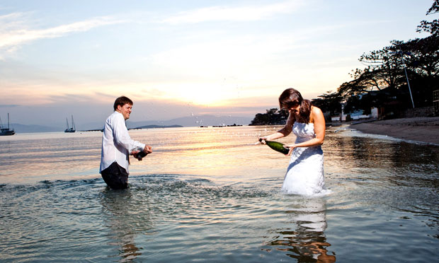 Trash the dress fotos