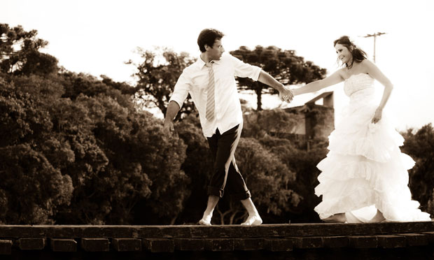 Trash the dress fotos