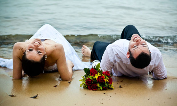 Trash the dress fotos