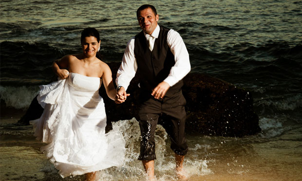 Trash the dress fotos