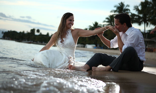 Trash the dress fotos