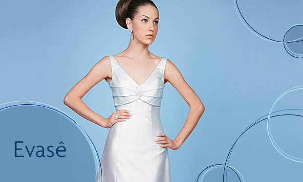 Vestido de noiva evasê