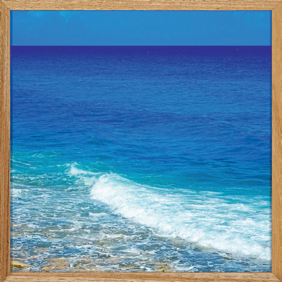 7 pe&ccedil;as de d&eacute;cor em tom de azul