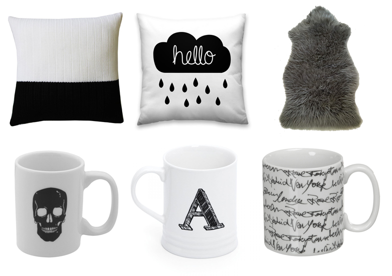 Copie o décor: home office preto e branco