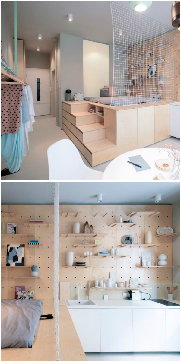 30 apartamentos pequenos que v&atilde;o te surpreender