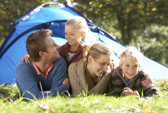 Acampamento em família Acampamento em família