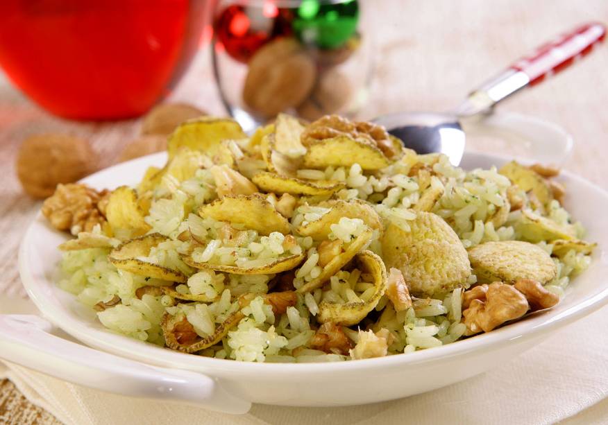 Arroz com champanhe (espumante): diferente e inovador! Arroz com champanhe (espumante): diferente e inovador!